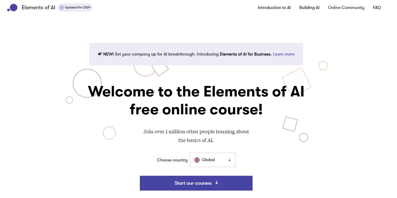 Elements of AI