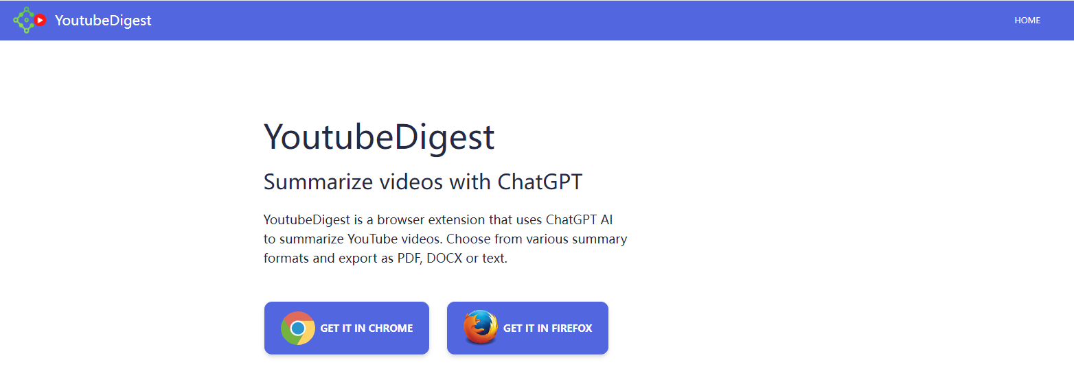 YoutubeDigest