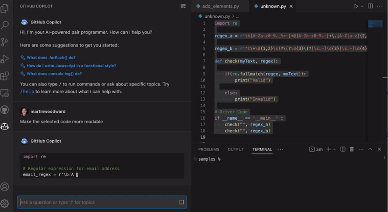 GitHub Copilot Chat 正式开放:提升开发者生产力的利器