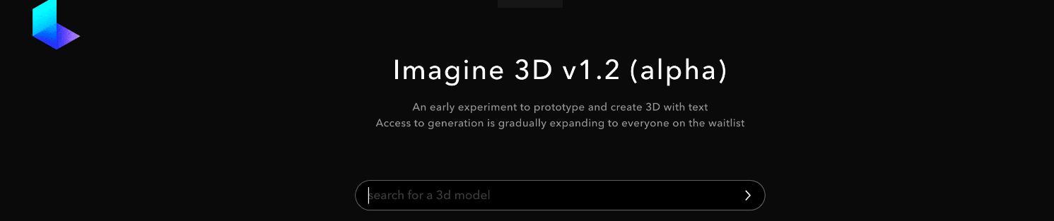 imagine 3d ai
