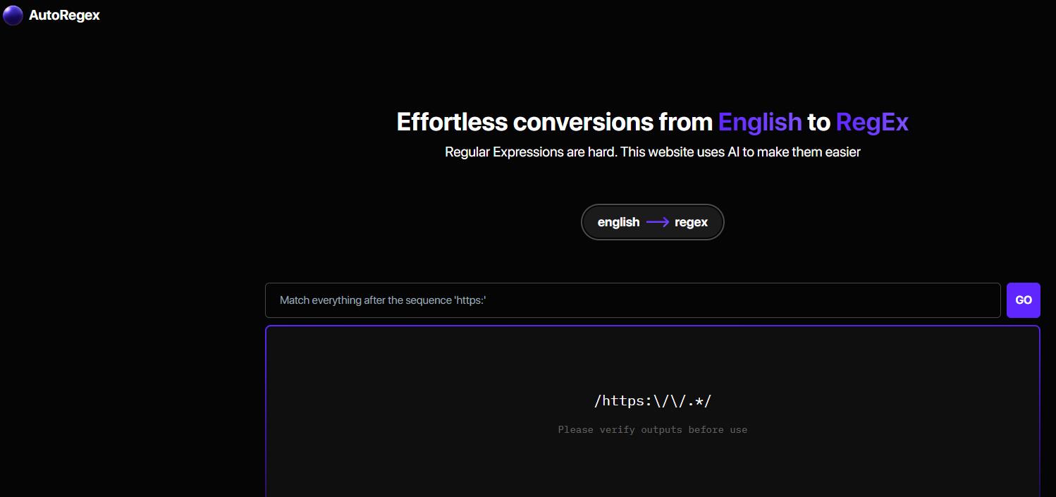 AutoRegex