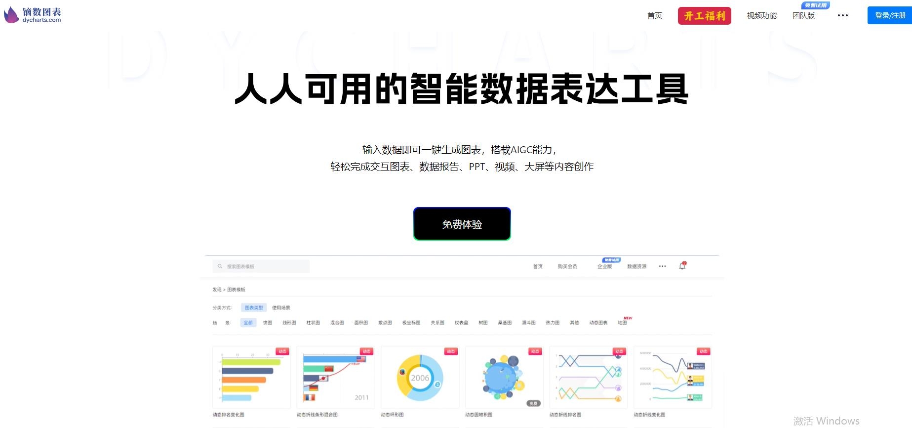 镝数图表
