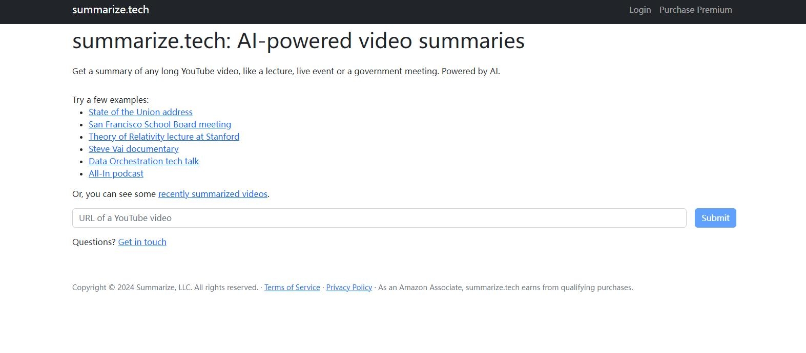 summarize.tech