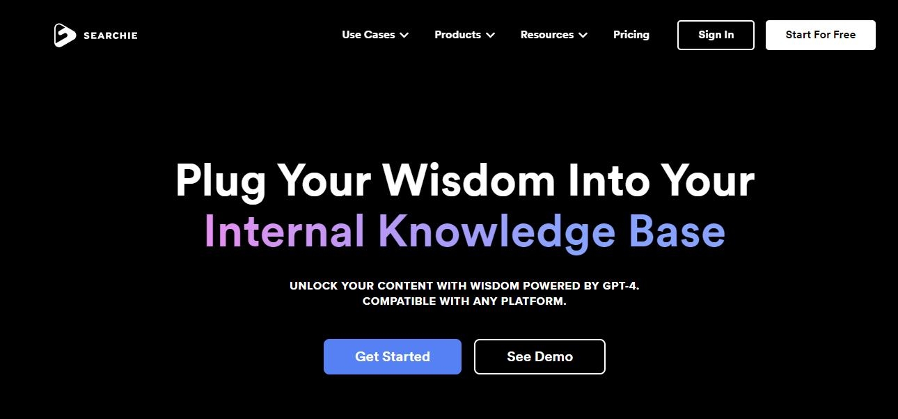 WisdomAI by Searchie