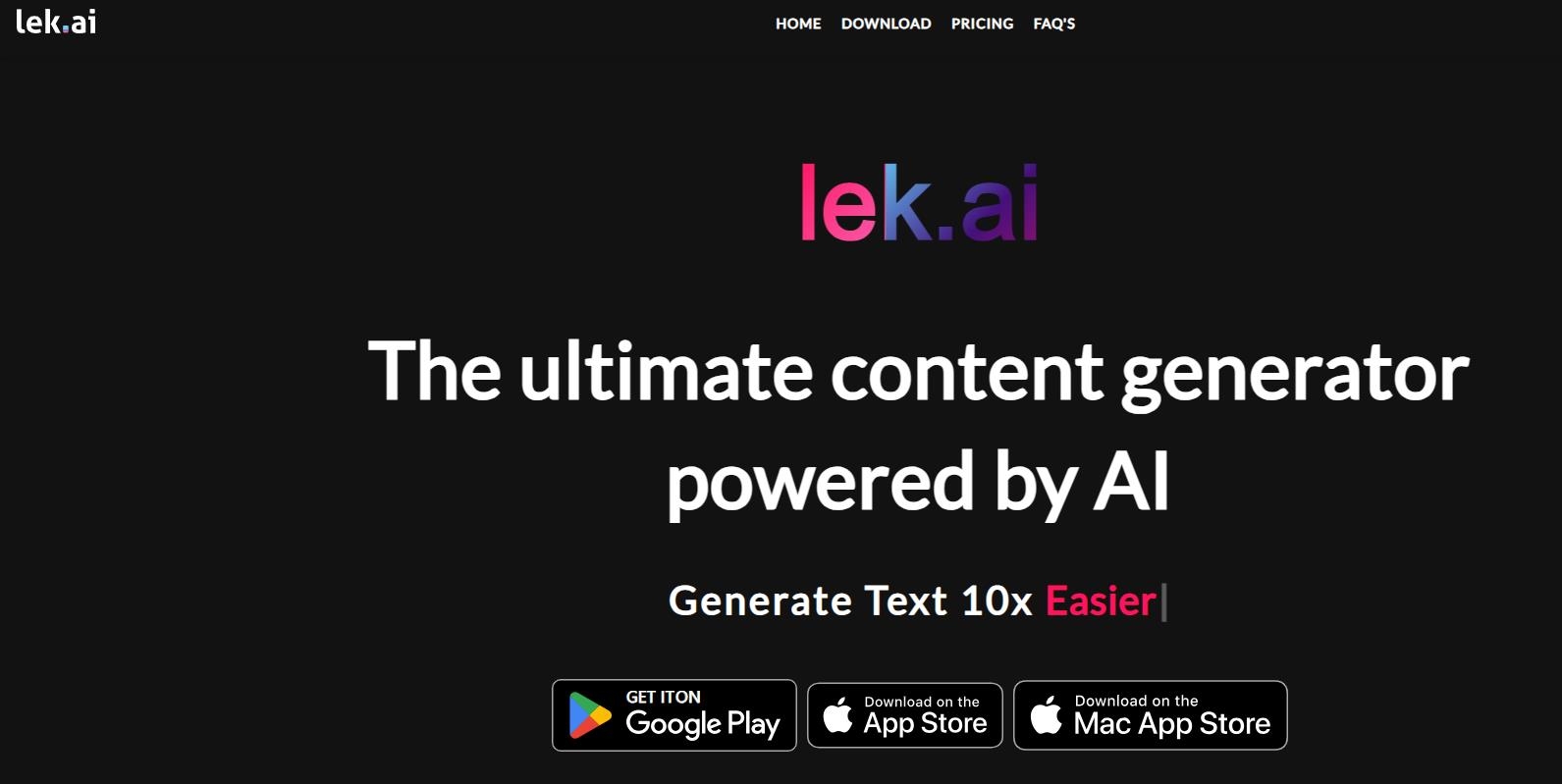 lek ai