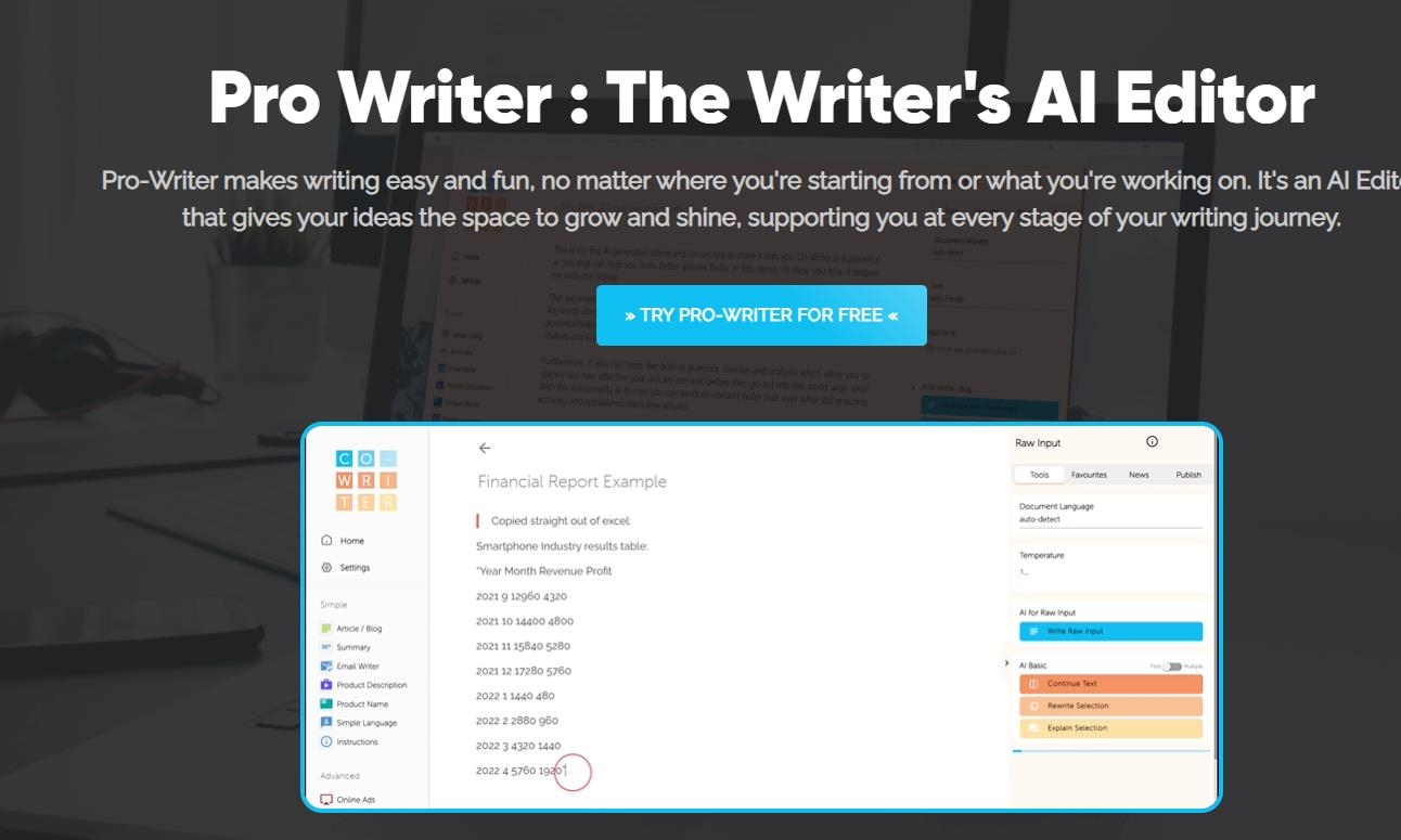 Co-Writer AI