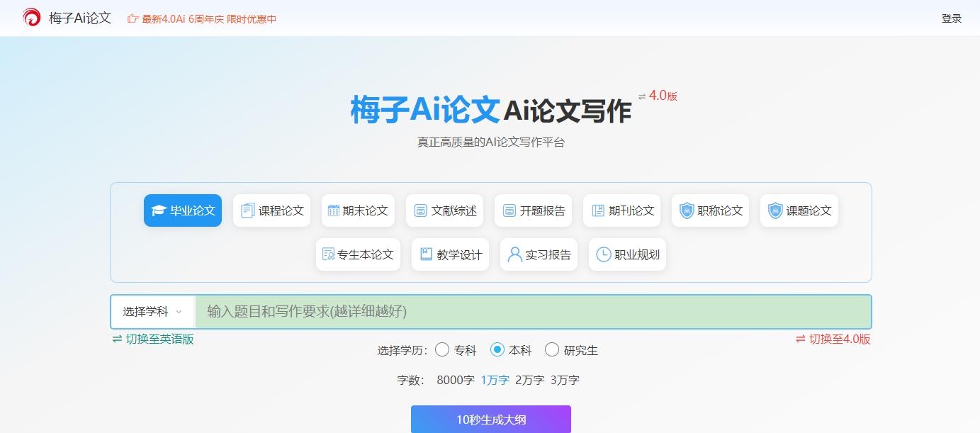 梅子AI论文
